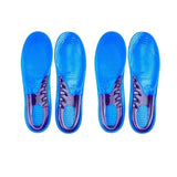 Comfort Gel Insoles with Arch Support for Flat Feet and Everyday Footwear - 1 Pair 35-38(24.5CM)