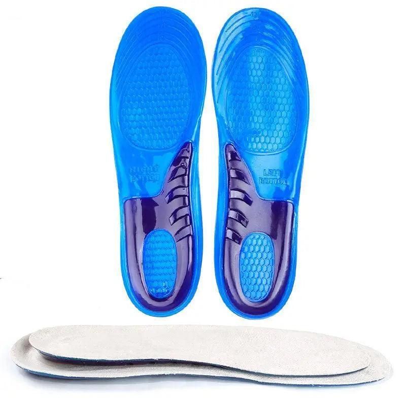 Comfort Gel Insoles with Arch Support for Flat Feet and Everyday Footwear - 1 Pair 35-38(24.5CM)