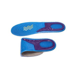 Comfort Gel Insoles with Arch Support for Flat Feet and Everyday Footwear - 1 Pair 35-38(24.5CM) - Low Angle