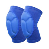Aolikes Knee Pad Crashproof Antislip Brace Leg Sleeve Guard Protector Support - Black*1 Pair - Close-Up Angle