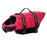 Floatation Vest for Dogs Swimming and Boating with Buoyancy Support Red - S - Low Angle