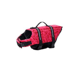 Floatation Vest for Dogs Swimming and Boating with Buoyancy Support Red - L - Front View