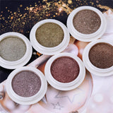6 Colour Nail Mirror Effect Powder High Pigment Glitter Nail Art Dust Manicure A - 01 - Extra Image