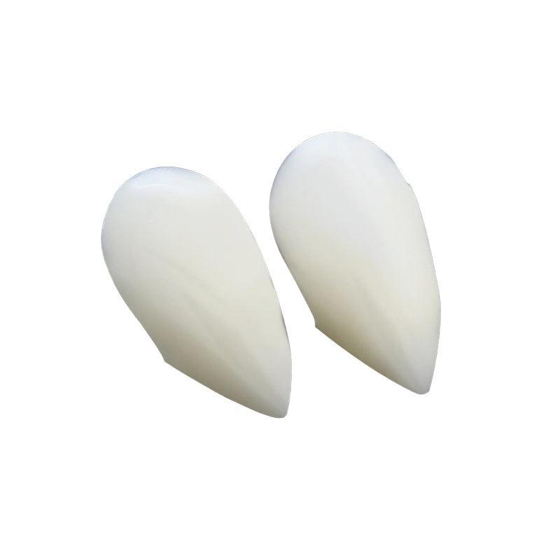Cosplay Vampire Fangs Fake Teeth for Halloween Costume Party Dress Up 2PCS Prop Set - 13mm-1Piar