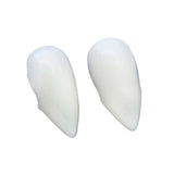 Cosplay Vampire Fangs Fake Teeth for Halloween Costume Party Dress Up 2PCS Prop Set - 13mm-1Piar