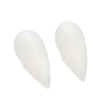Cosplay Vampire Fangs Fake Teeth for Halloween Costume Party Dress Up 2PCS Prop Set - 17mm-1Piar - Side View
