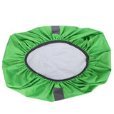 M Size Outdoor Foldable Backpack WaterProof Rain Cover Rucksack Camping Travel Bag - Green - Low Angle