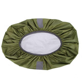 L Size Outdoor Foldable Backpack WaterProof Rain Cover Rucksack Camping Travel - Green - Extra Image