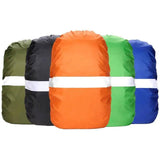 M Size Outdoor Foldable Backpack WaterProof Rain Cover Rucksack Camping Travel Bag - Orange