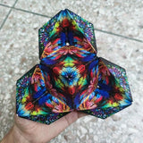 Variety Changeable Magnetic Magic Cube 3D Hand Flip Puzzle Anti Stress Toys Gift - Colourful Pattern