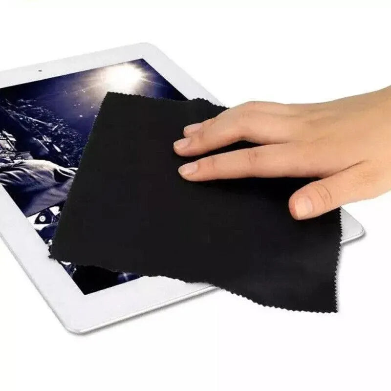 Microfiber Cleaning Cloth Camera Lens Eye Glasses Phone Screen Jewellery Wipes - 5PCS