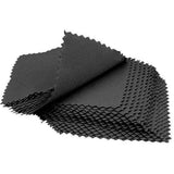 Microfiber Cleaning Cloth Camera Lens Eye Glasses Phone Screen Jewellery Wipes - 10PCS - Side View