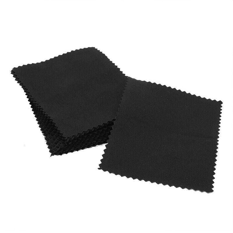Microfiber Cleaning Cloth Camera Lens Eye Glasses Phone Screen Jewellery Wipes - 10PCS