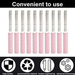 10 Pack Chain Tool Sharpener Grinding Stones for Rotary Bit Kits 4/4.8/5.5mm - 3MM X 4.8MM