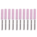 10 Pack Chain Tool Sharpener Grinding Stones for Rotary Bit Kits 4/4.8/5.5mm - 3MM X 5.5MM