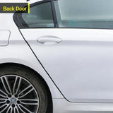 5m Car Door Edge Protector Strip Anti-Scratch Protection Rubber Trim Seal - Black - Close-Up Angle