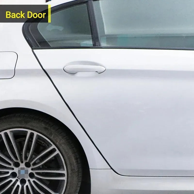 5m Car Door Edge Protector Strip Anti-Scratch Protection Rubber Trim Seal - Red