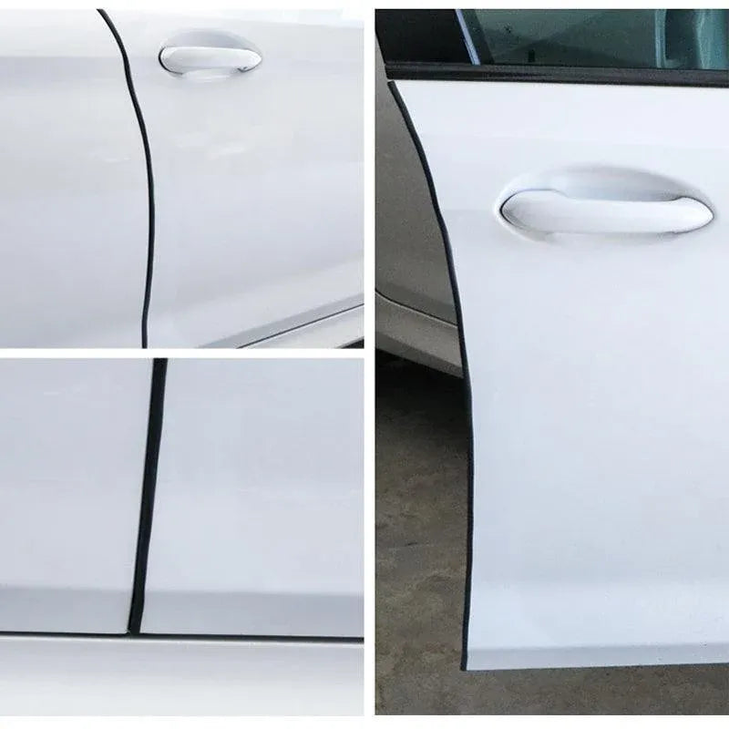 5m Car Door Edge Protector Strip Anti-Scratch Protection Rubber Trim Seal - Clear
