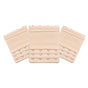 3 Hooks Underwear Extension Bra Buckle Bra Extender Hook Brassiere Strap - Beige