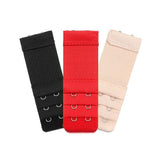 2 Hooks Underwear Extension Bra Buckle Bra Extender Hook Brassiere Strap - Red