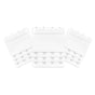3 Hooks Underwear Extension Bra Buckle Bra Extender Hook Brassiere Strap - White