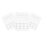 4 Hooks Underwear Extension Bra Buckle Bra Extender Hook Brassiere Strap - White