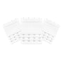 4 Hooks Underwear Extension Bra Buckle Bra Extender Hook Brassiere Strap - White