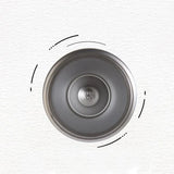 Insulated Coffee Mug Vacuum Travel Cup Thermal Stainless Steel Flask Reusable 380ML - White - Low Angle