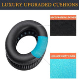 Replacement Ear Pads Cushions For Bose Quietcomfort 35 Qc35 Ii Qc25 Qc15 Ae2 - Gold-Black - Top-Down View
