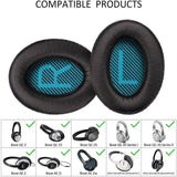Replacement Ear Pads Cushions For Bose Quietcomfort 35 Qc35 Ii Qc25 Qc15 Ae2 - Gold-Black - Extra Image
