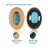 Replacement Ear Pads Cushions For Bose Quietcomfort 35 Qc35 Ii Qc25 Qc15 Ae2 - Gold-Black