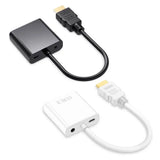 Jasoz 1080P Hdmi Male To Vga Female Video Adapter Cable Converter Chipset - White - Extra Image