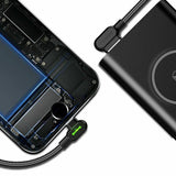 Mcdodo Fast Usb Cable Heavy Duty Charging Syn Charger Iphone 90 Degree Angle - 1.8m - Extra Image