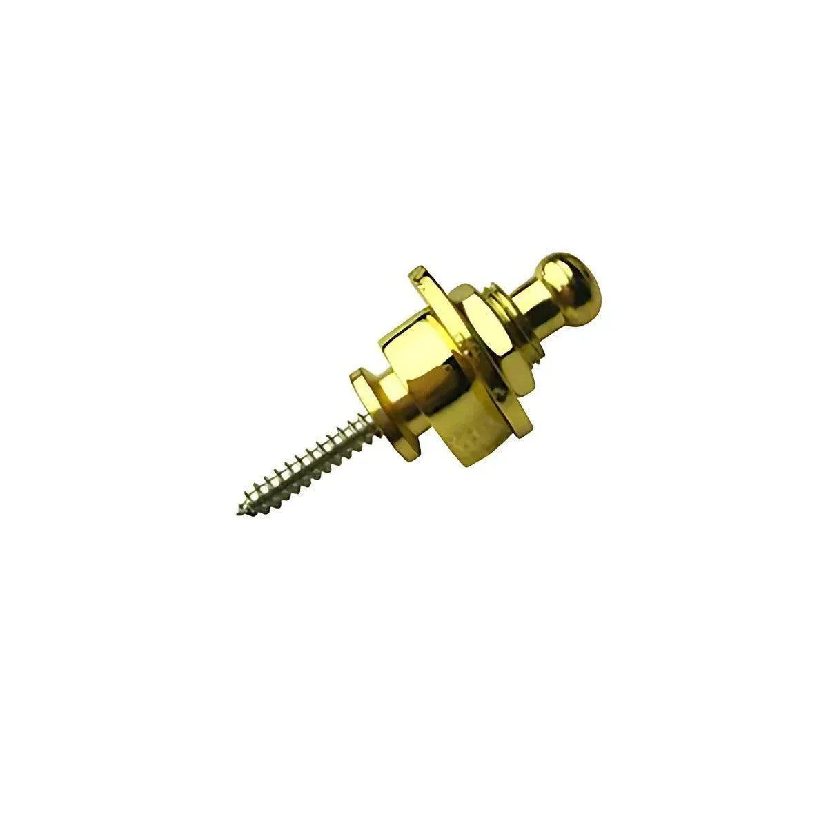 1PC Buttons Straplocks Bass Replacement Strap Locks Electric Acoustic Guitar - Gold