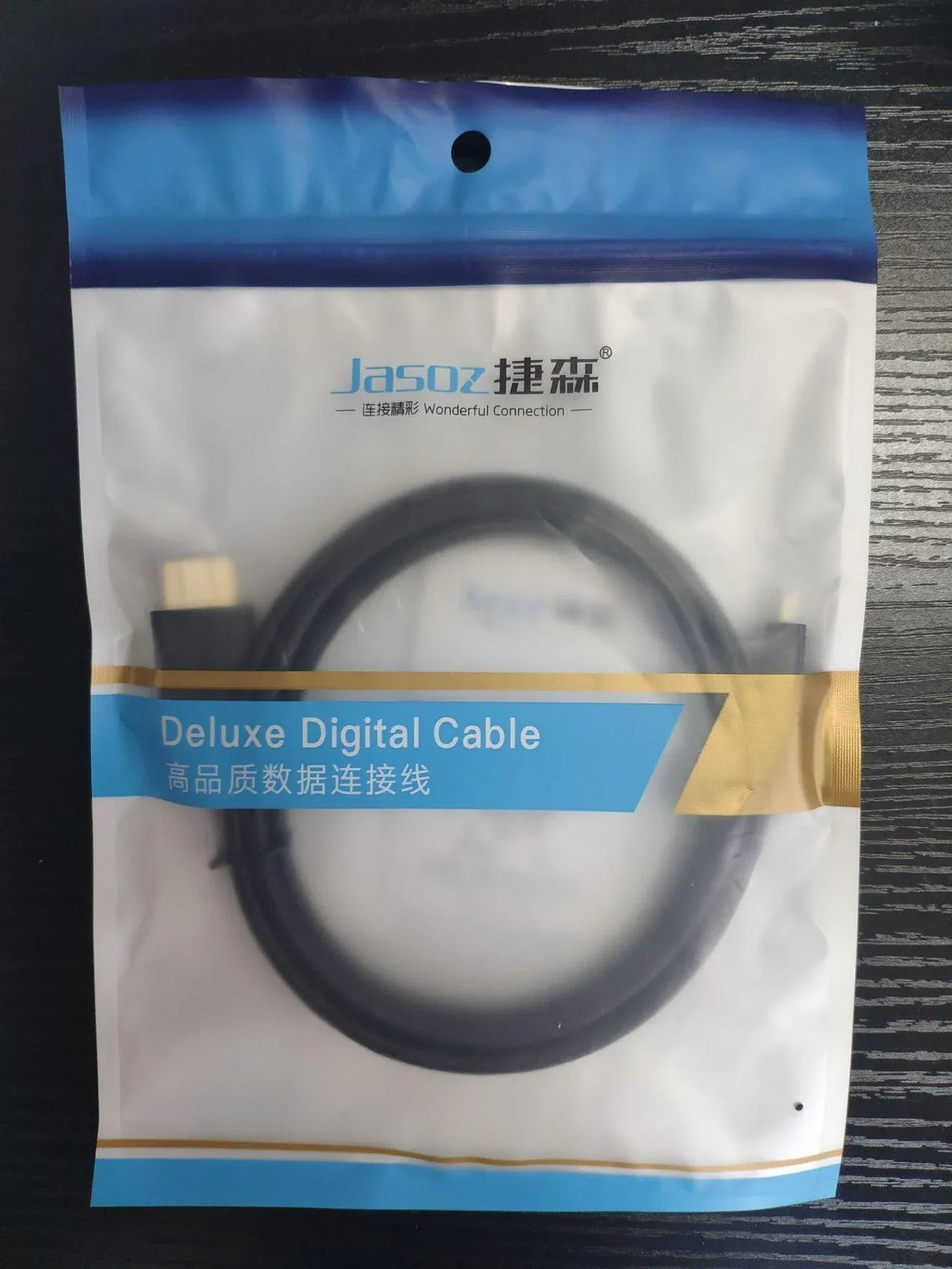 Micro HDMI to HDMI Cable Type D Male Jasoz Gold Plated Full HD 1080P Digital - 1 m