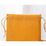 50X Small Velvet Cloth Drawstring Bags Gift Bag Jewelry Ring Pouch Earring Favor 9x12 - Purple - 45-Degree Angle