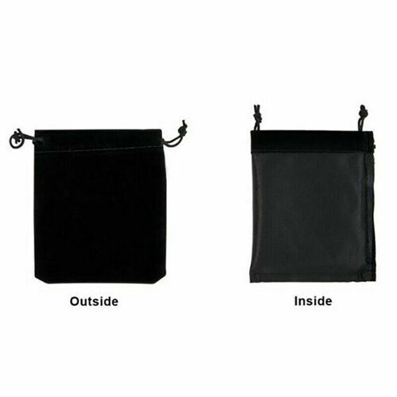50X Small Velvet Cloth Drawstring Bags Gift Bag Jewelry Ring Pouch Earring Favor 7x9 - Pink