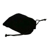 50X Small Velvet Cloth Drawstring Bags Gift Bag Jewelry Ring Pouch Earring Favor 7x9 - Black - Extra Image