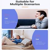 540 Degree Rotating Magnetic Charging Cable USB Data Cord for iPhone 1m 2m 3m - 1m - Extra Image