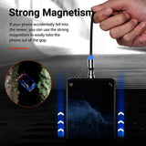 540 Degree Rotating Magnetic Charging Cable USB Data Cord for iPhone 1m 2m 3m - 2m - Close-Up Angle
