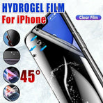 Clear Film iPhone 13 12 11 Pro Xs Max Plus Hydrogel Film Screen Protector - For iPhone 7+/8+