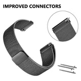 For Fitbit Versa 2 Lite Watch Band Strap Sports Metal Wristband Replacement Large - Silver Versa/Versa 2/Lite