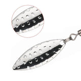 Weedless Jighead Hook Swimbait Worm Fishing Lure Wide Gap Single Barbed Spinner - 2/0# - Extra Image