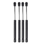 4PCS 80N Gas Strut Kitchen Cabinet Cupboard Door Hinges Stays - Black