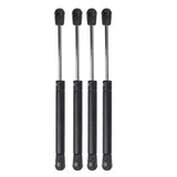 4PCS 80N Gas Strut Kitchen Cabinet Cupboard Door Hinges Stays - Black