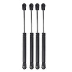 4Pcs 100N Gas Strut Kitchen Cabinet Cupboard Door Hinges Stays - Black