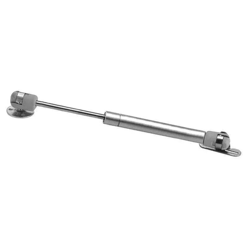 4Pcs 100N Gas Strut Kitchen Cabinet Cupboard Door Hinges Stays - Silver