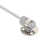 4Pcs 100N Gas Strut Kitchen Cabinet Cupboard Door Hinges Stays - Silver