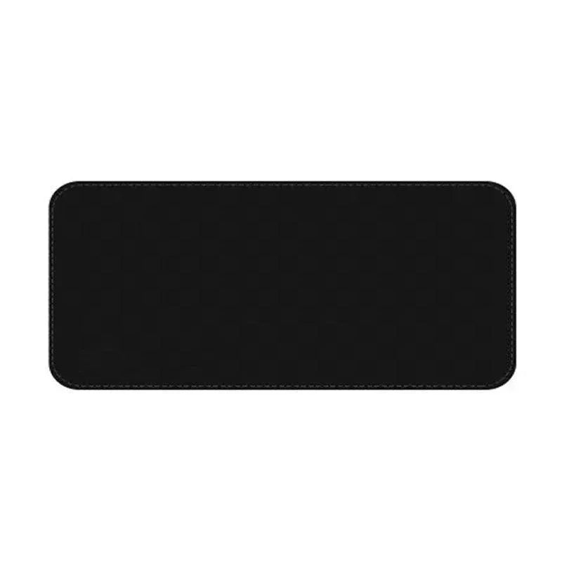 60*30Cm Leather Mouse Pad Gaming Waterproof Mousepad Desk Mat Anti-Slip Rubber - Black