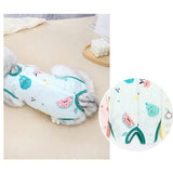 Pet Cat Postoperative Recovery Suit Pet Surgery Clothing Sterilization Weaning Pink - L(Bust: 44cm Length: 34cm) - Top-Down View